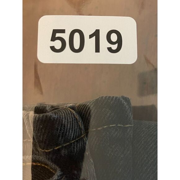 VTG Marithe Francois Girbaud Men's Jeans Denim Black 33X32 Tapered USA Made - Picture 9 of 9